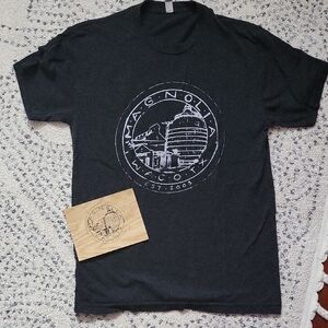 Magnolia Charcoal Graphic Tee